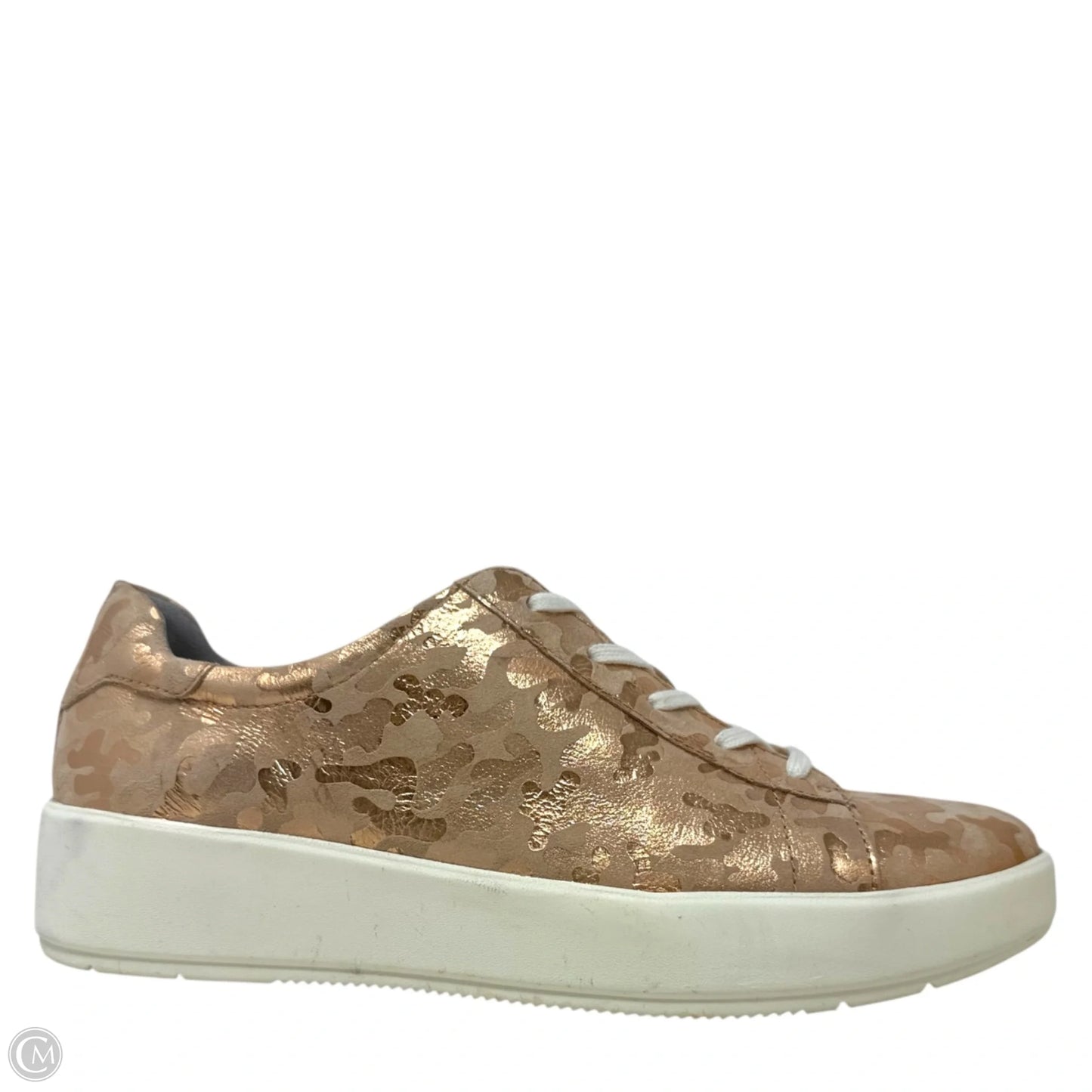 Layton Pace Sneaker By Clarks In Rose Gold, Size: 10.5