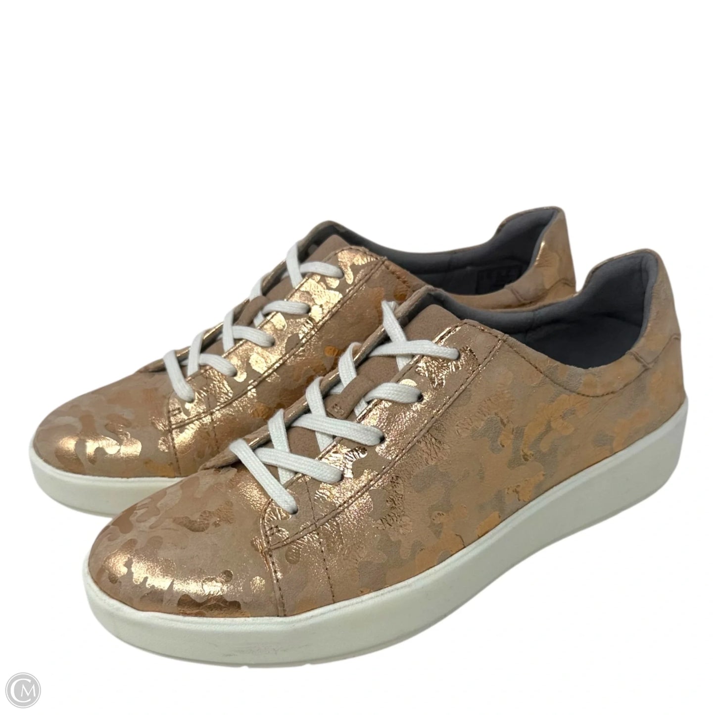 Layton Pace Sneaker By Clarks In Rose Gold, Size: 10.5