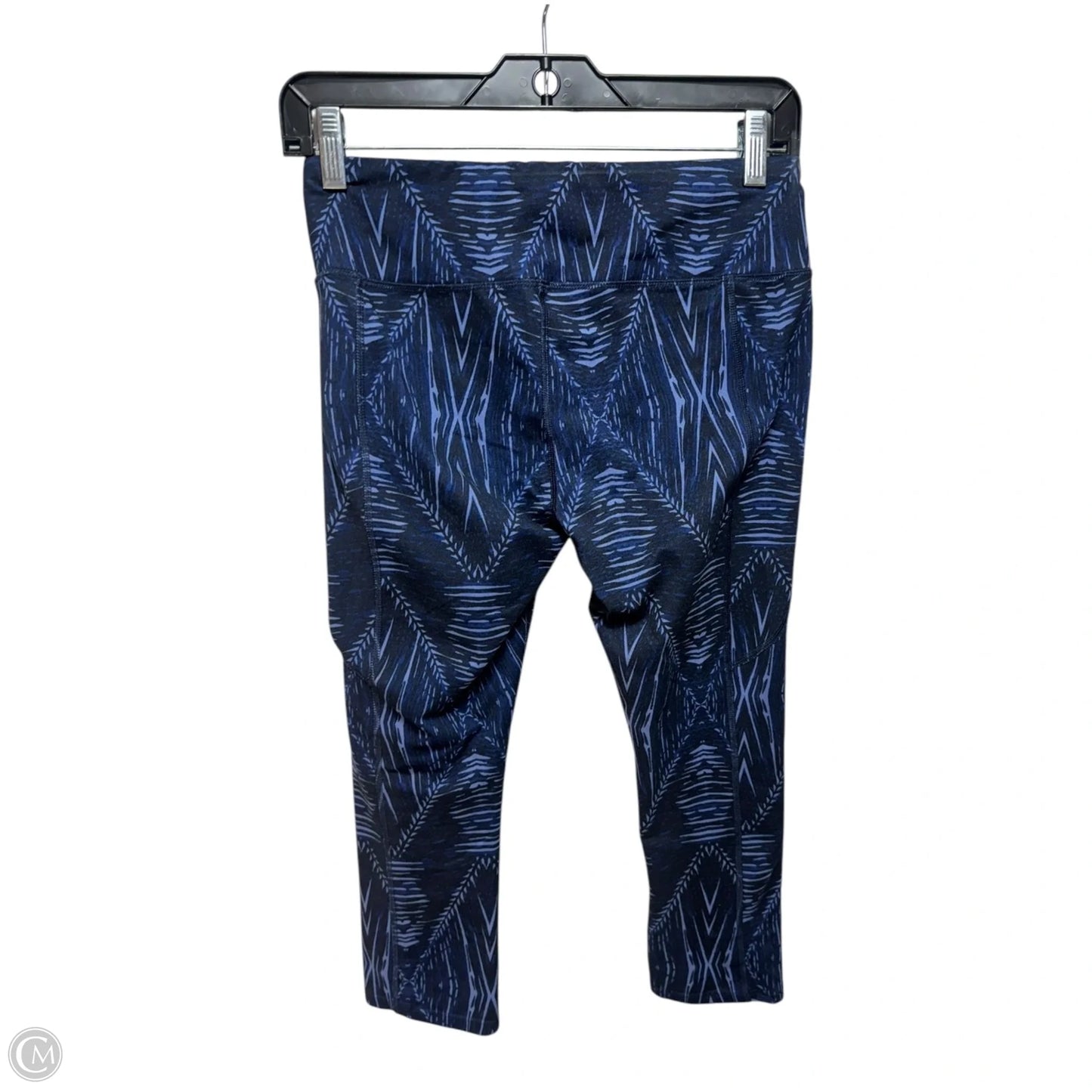 Athletic Leggings Capris By The North Face In Black & Blue, Size: S