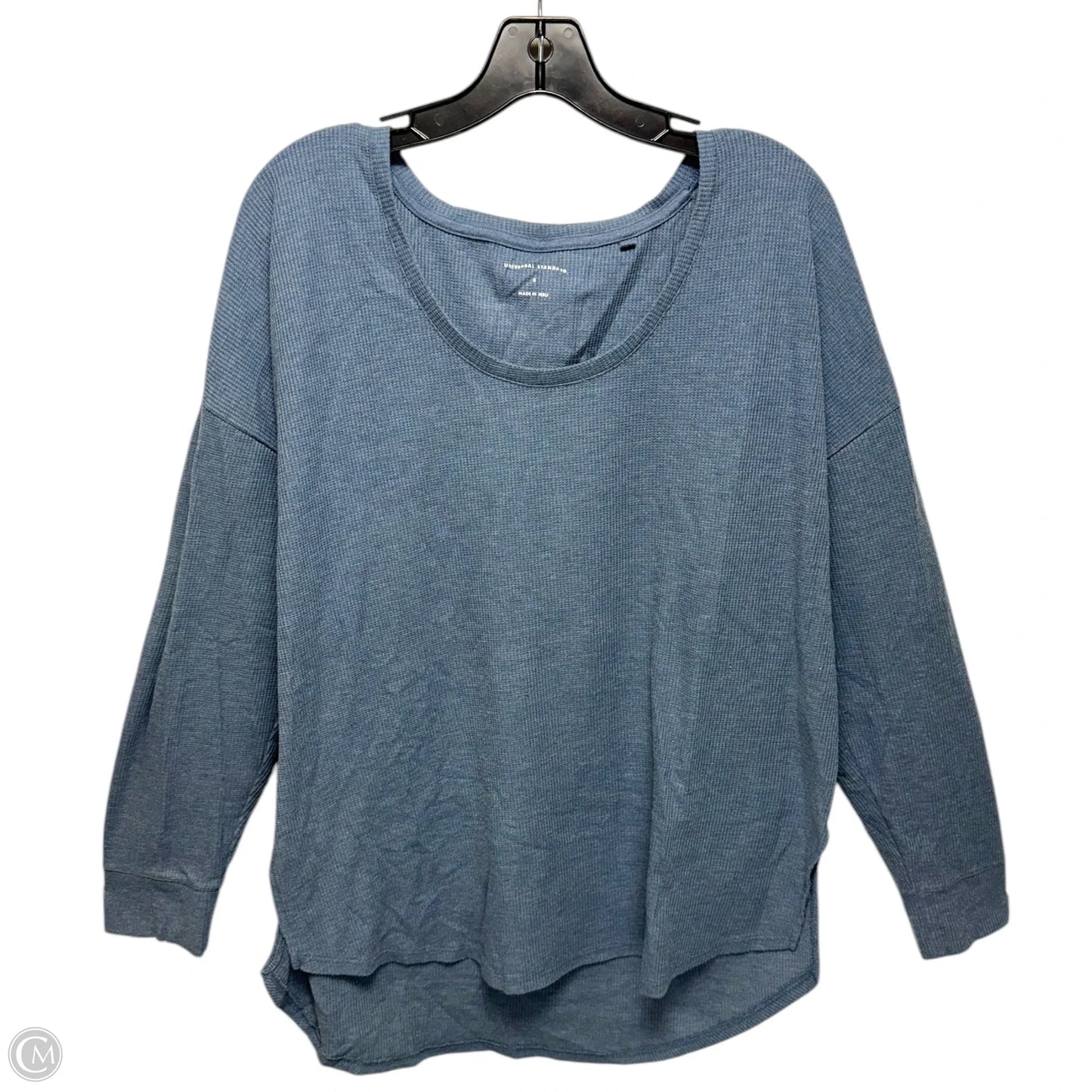 Top Long Sleeve By universal standard In Blue, Size: S