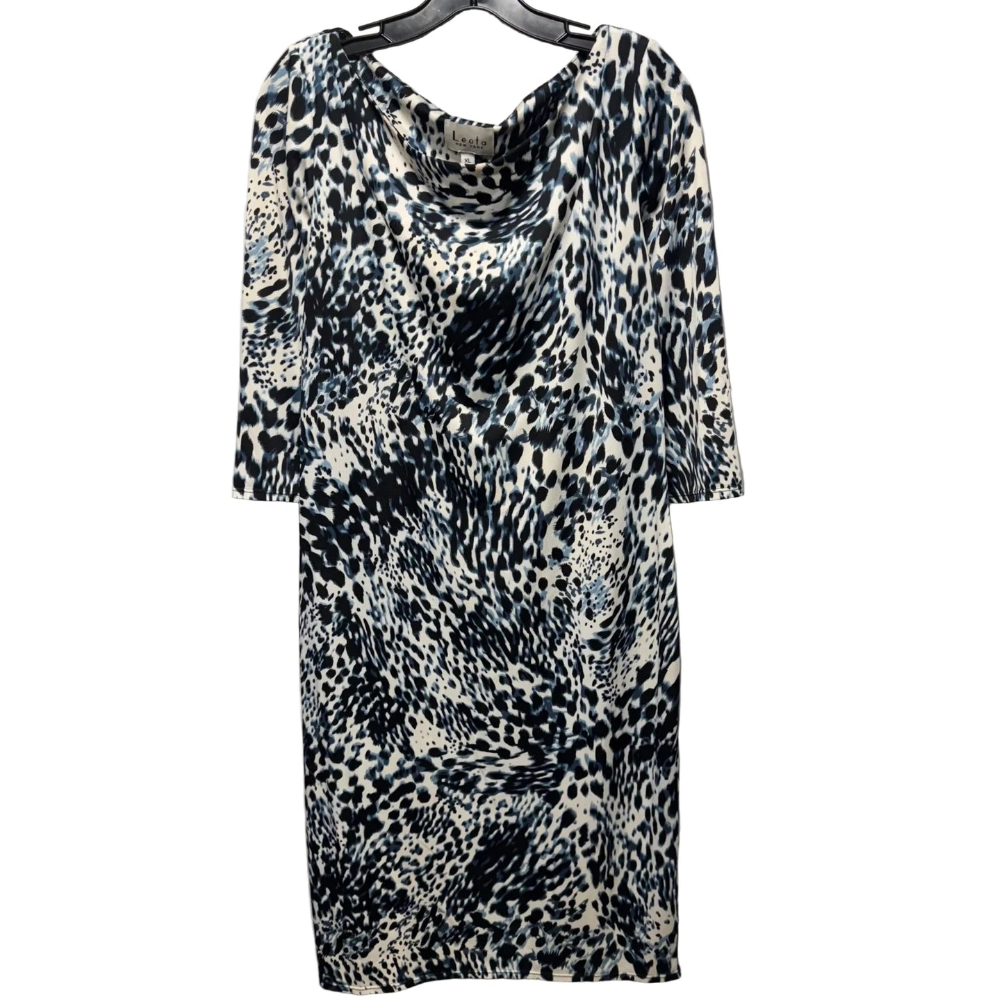 Dress Casual Midi By Leota In Animal Print, Size: Xl