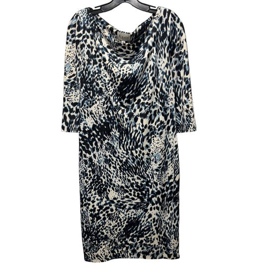 Dress Casual Midi By Leota In Animal Print, Size: Xl