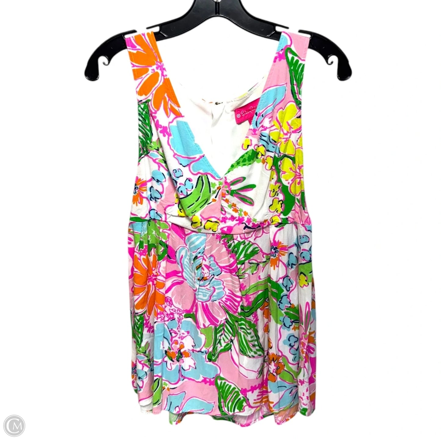 Top Sleeveless By Lilly Pulitzer for Target-designer In Multi-colored, Size: M