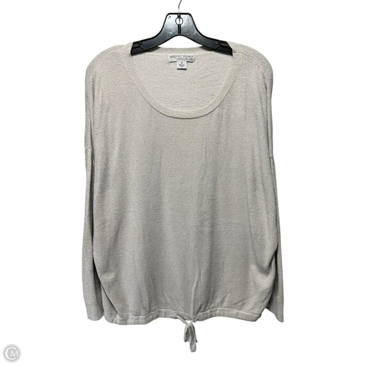 Top Long Sleeve By Barefoot Dreams In Grey, Size: M