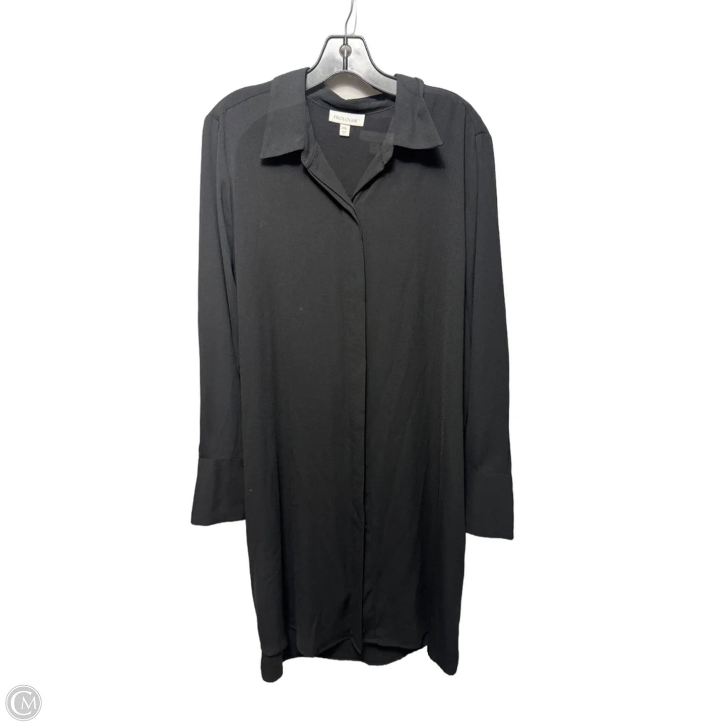 Dress Casual Midi By Prologue In Black, Size: Xxl