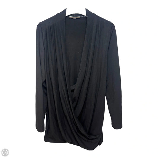 Top Long Sleeve By Bryn Walker In Black, Size: L