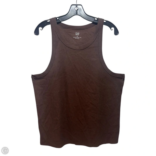 Tank Top By Gap In Brown, Size: Xxl