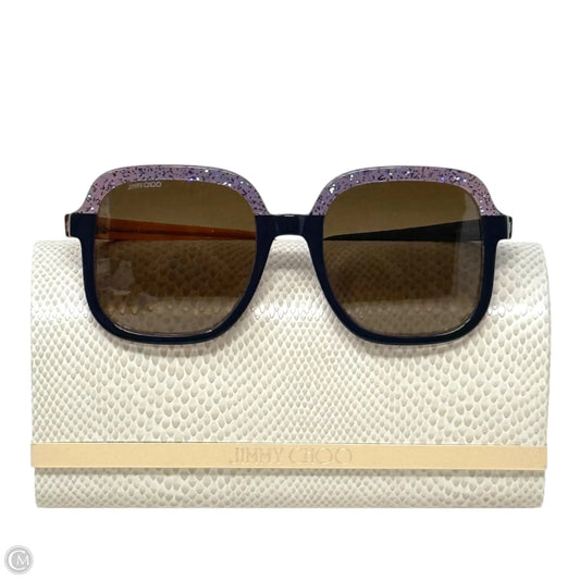 Glint Square Sunglasses Luxury Designer By Jimmy Choo