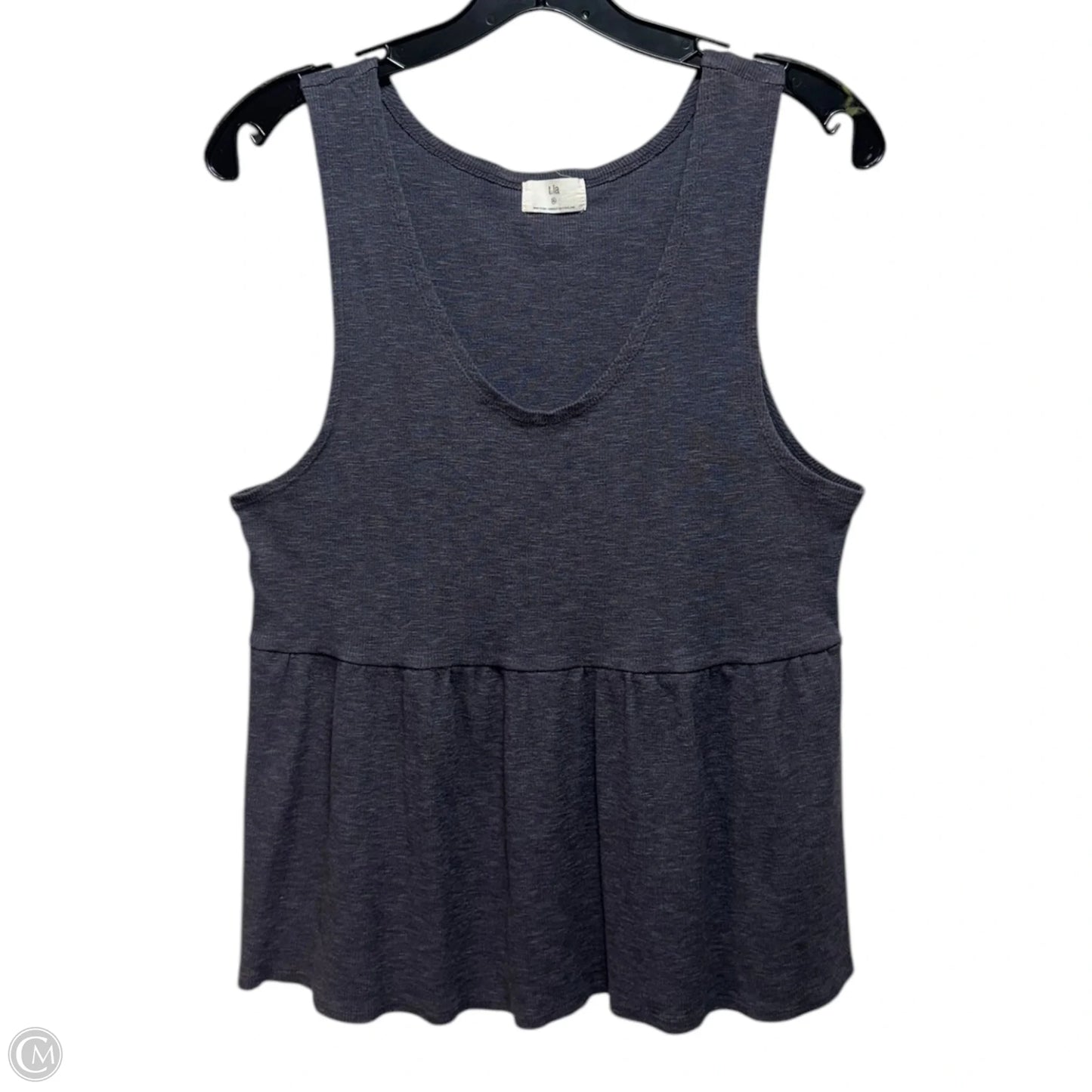 Top Sleeveless By T. LA In Grey, Size: XL