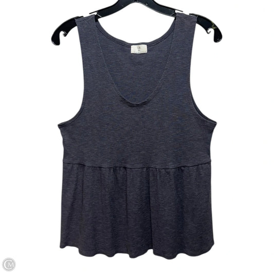 Top Sleeveless By T. LA In Grey, Size: XL