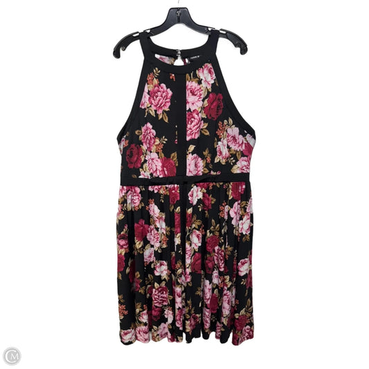 Dress Casual Midi By Torrid In Floral Print, Size: 2x