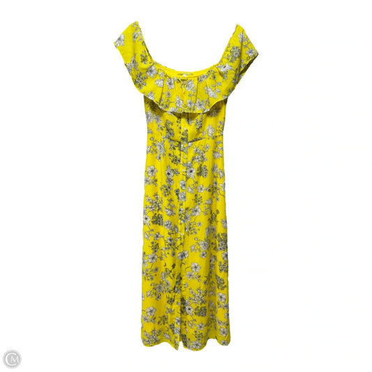 Aida Dress By Gianni Bini In Bright Eyed Yellow, Size: XS