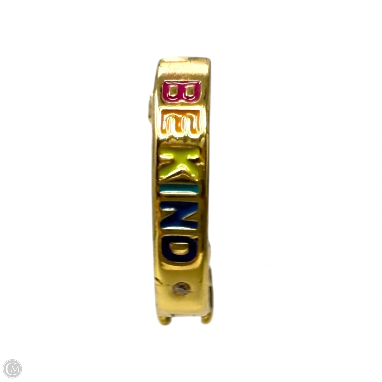 Crystal Huggie Hoop Earrings Designer By Kurt Geiger
