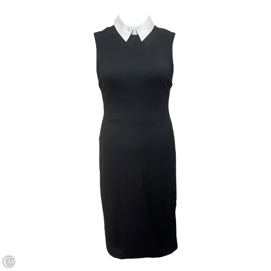 Collared Ponte Dress Designer By Jason Wu In Black & White, Size: 8