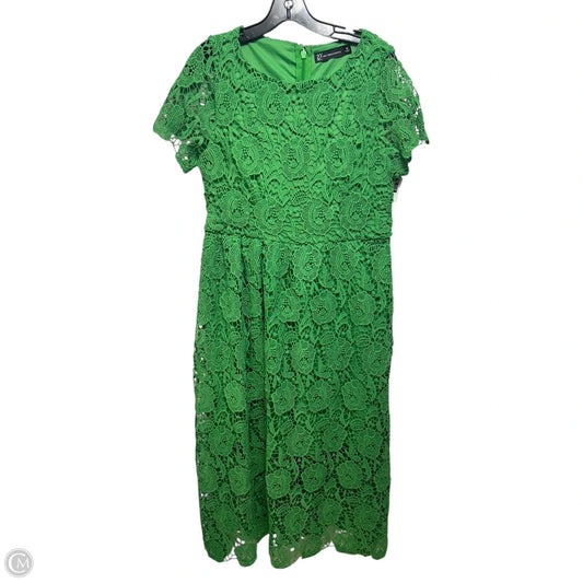 Dress Casual Maxi By New York And Co In Green, Size: M