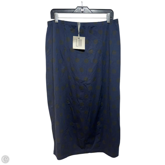 Skirt Maxi By Lunn In Polkadot Pattern, Size: L