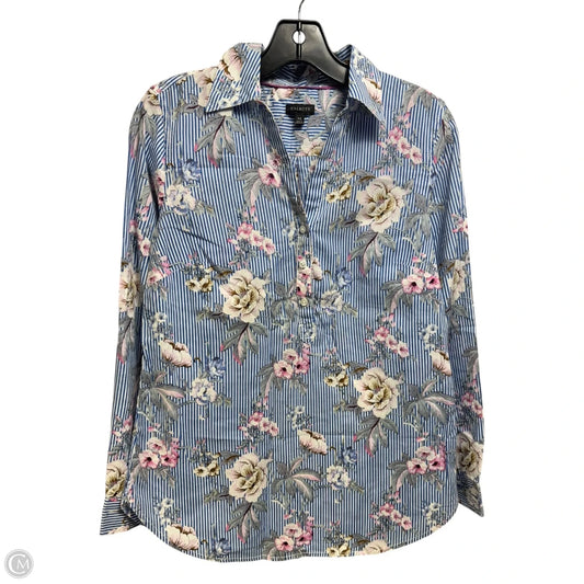 Top Long Sleeve By Talbots In Multi-colored, Size: Xs