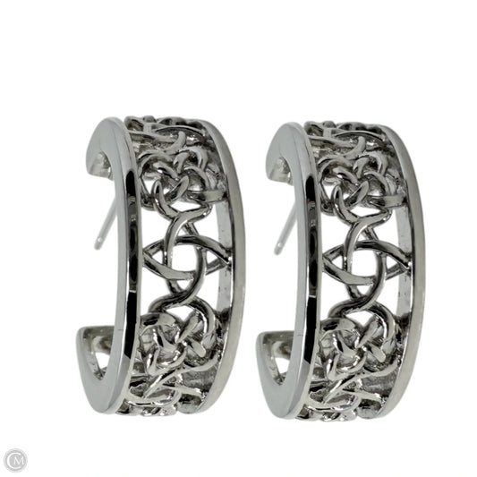 Kelly Huggie Earrings in Silver Designer By Kendra Scott