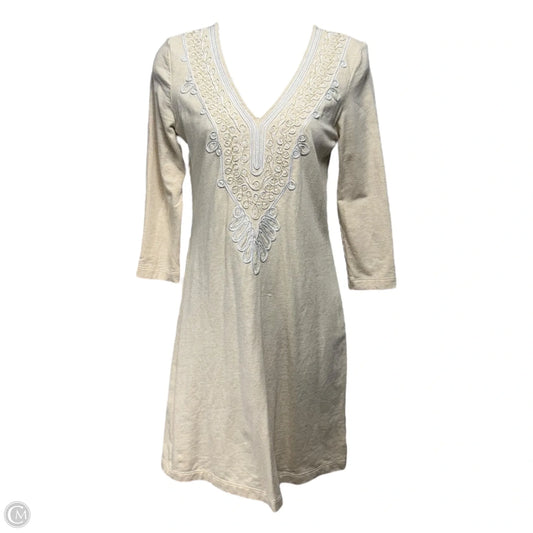 Clarkson Dress Designer By Lilly Pulitzer In Heathered Camel, Size: XS