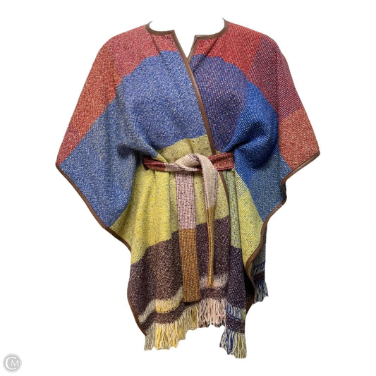 Poncho By Nomad By Morgan Carper In Multi-colored, Size: M