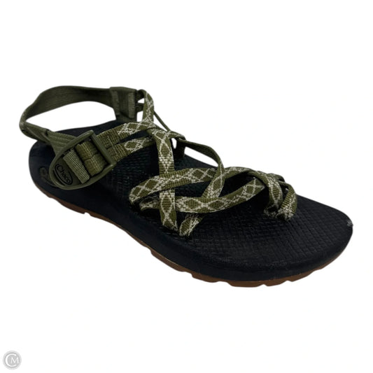 ZX2 Sandals Flats By Chacos In Green, Size: 7