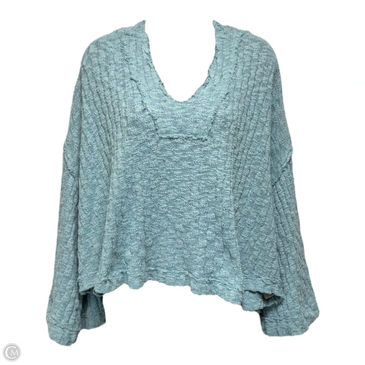 Sweater By Free People In Aqua, Size: S