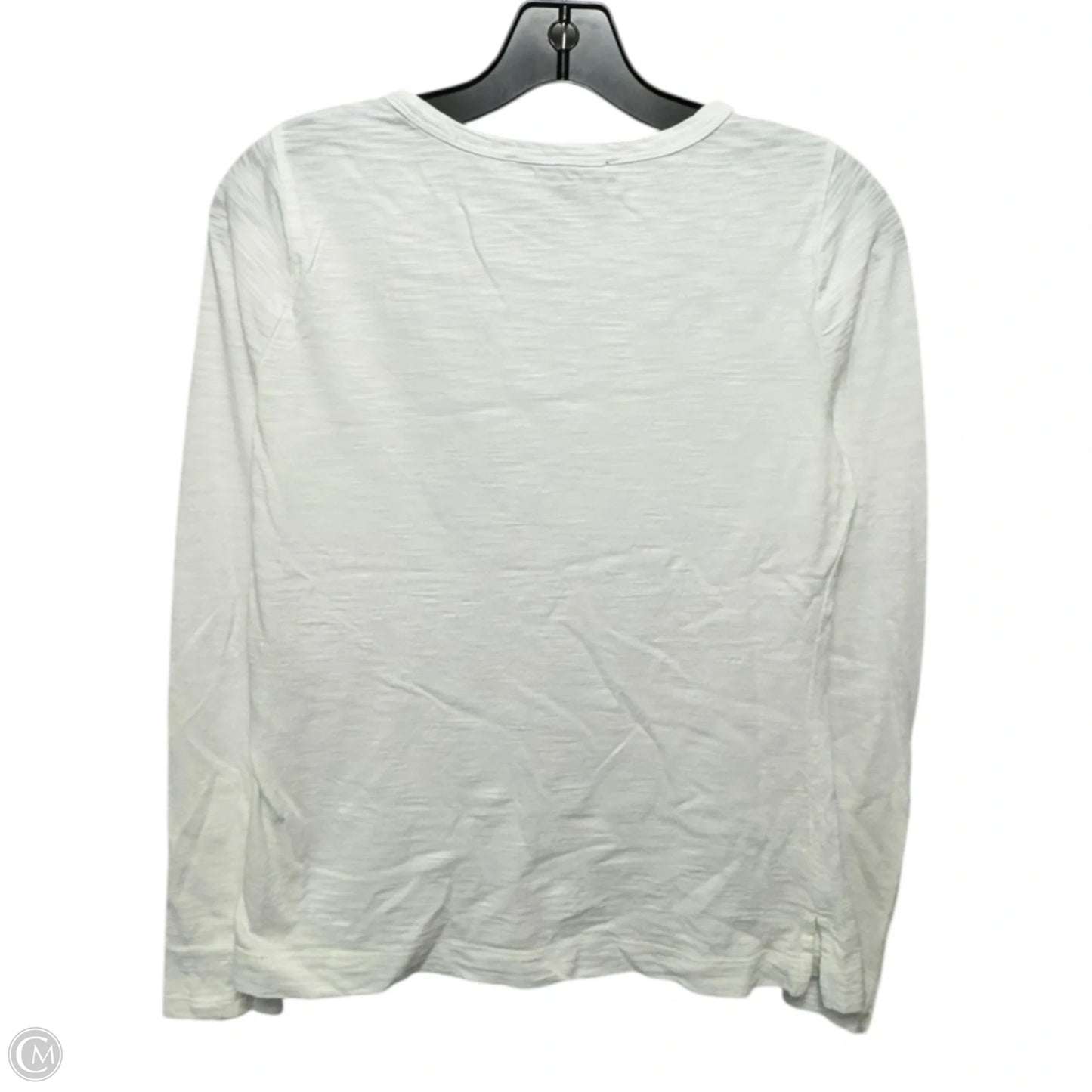 Top Long Sleeve By White House Black Market In White, Size: S