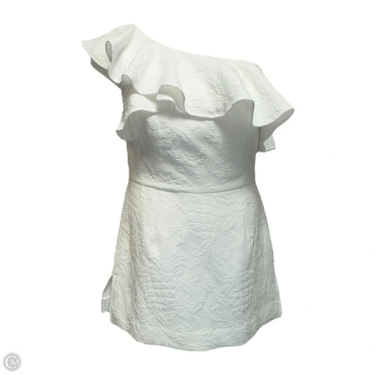 Kipton Dress Designer By Lilly Pulitzer In White, Size: 10