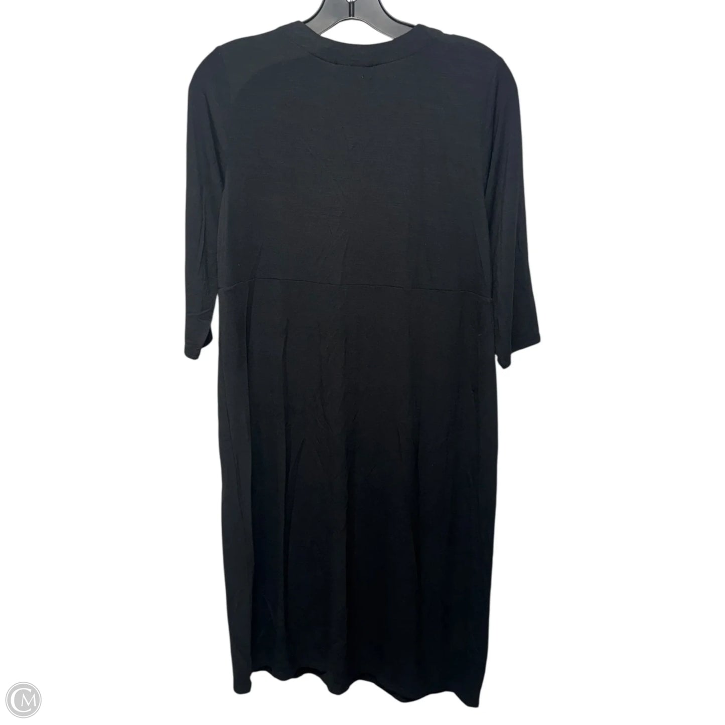 Poppy Wrap Knit Dress By J. Jill In Black, Size: Sp