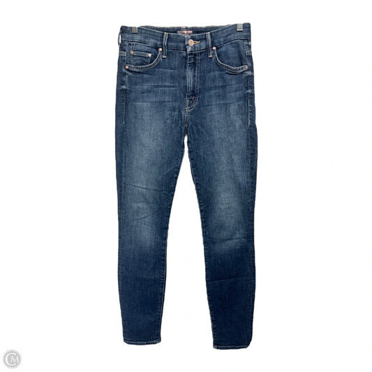 Jeans Skinny By Mother In Blue Denim, Size: 2