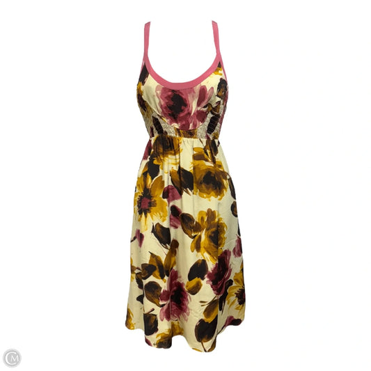 Silk Dress Casual Short By Moulinette Soeurs In Multi-colored, Size: 4