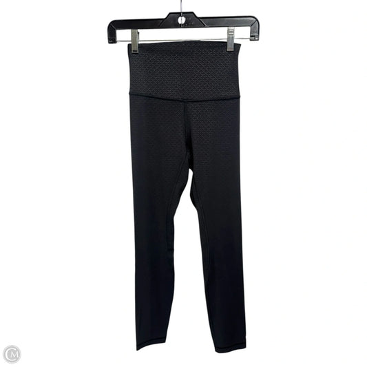 Athletic Leggings By Lululemon In Black, Size: 2