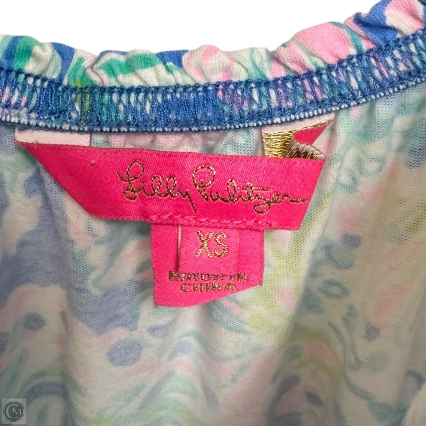 Loro Dress Designer By Lilly Pulitzer In Reel Nauti, Size: Xs