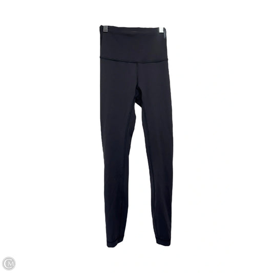 Athletic Leggings By Lululemon In Black, Size: 0