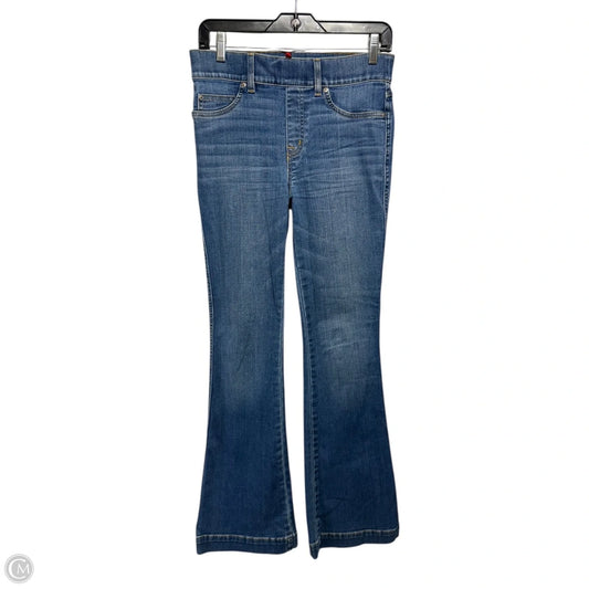 Jeans Flared By Spanx In Blue Denim, Size: S