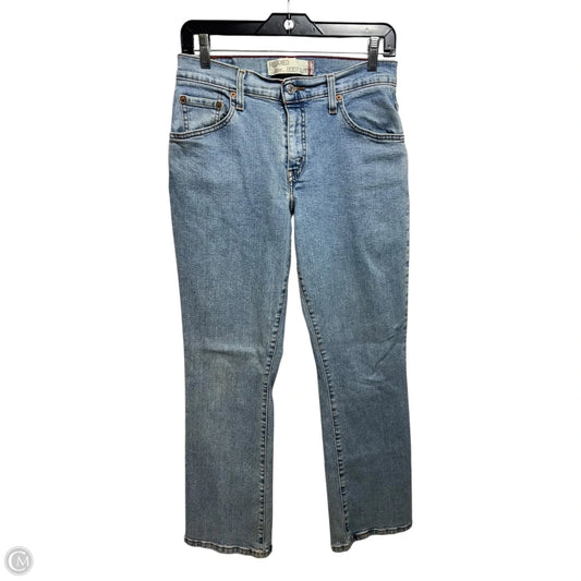 550 Relaxed Jeans Boot Cut By Levis In Blue Denim, Size: 6p
