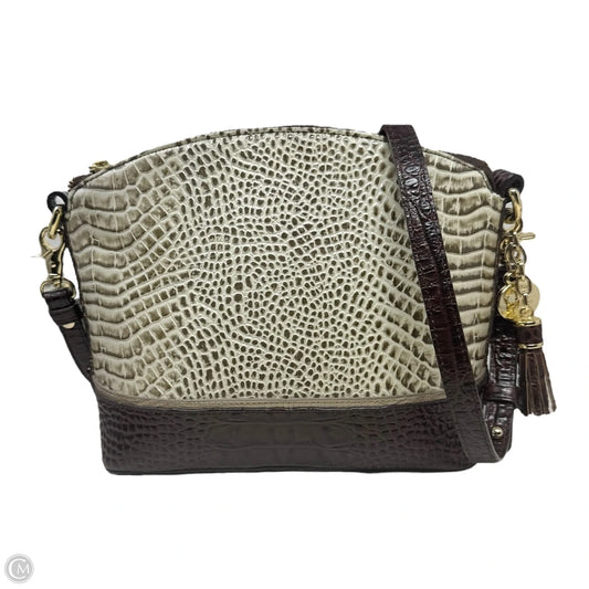 Mini Duxbury Crème Rhodes Crossbody Designer By Brahmin, Size: Medium