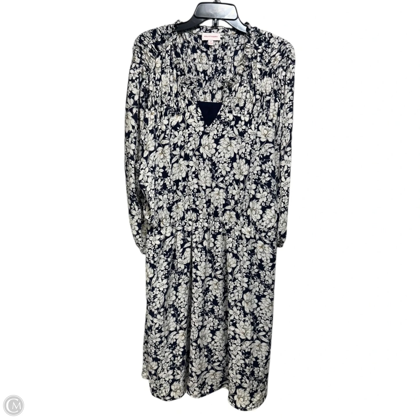 Dress Casual Midi By Molly & Isadora In Floral Print, Size: 2x