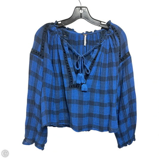 Honey Grove Top By Free People In Plaid Pattern, Size: S