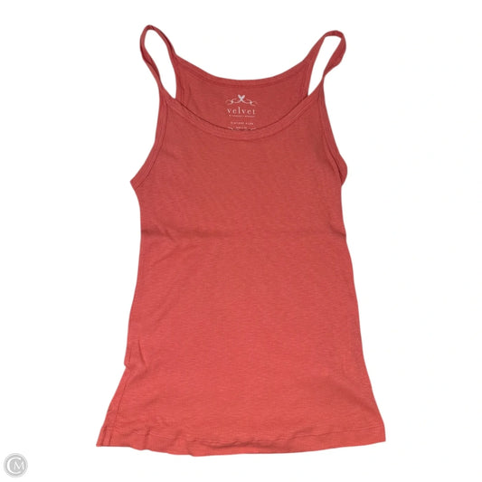 Tank Top By Velvet By Graham & Spencer In Coral, Size: S
