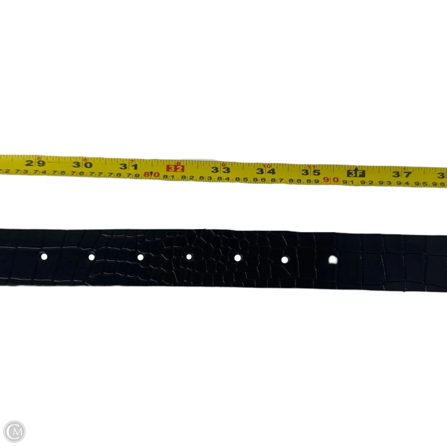 Croc Embossed Belt Designer By Kate Spade, Size: Small