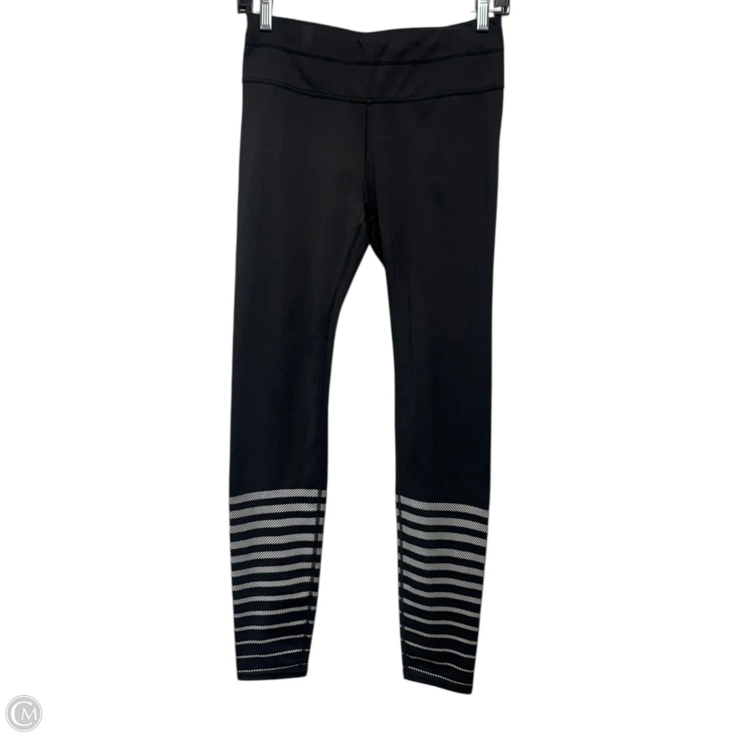 Athletic Leggings By Athleta In Black & White, Size: S