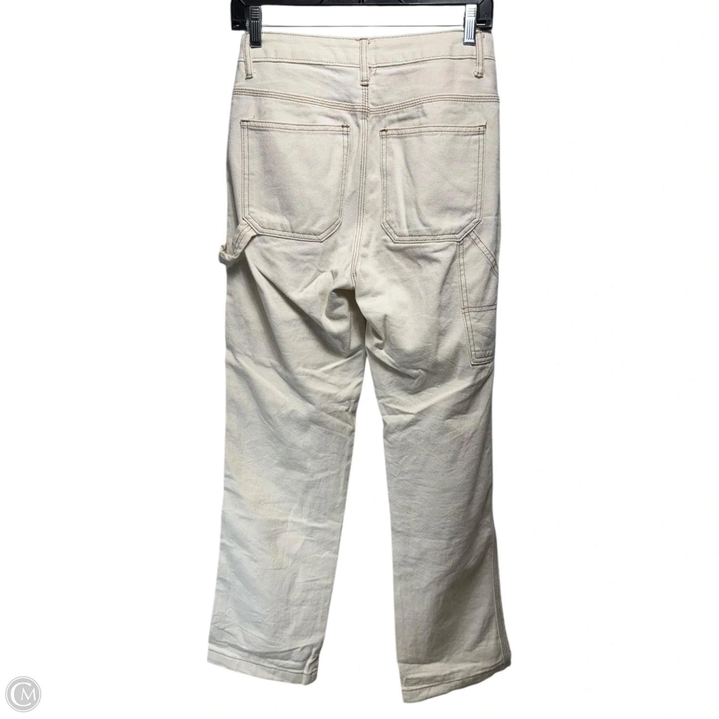 Jeans Boyfriend By S.O.N.G. In Cream, Size: 0