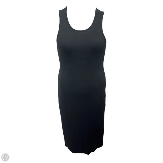 Ribbed Dress Casual Midi By Marine Layer In Black, Size: M
