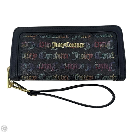Zip Around Rainbow Logo Wallet By Juicy Couture, Size: Medium