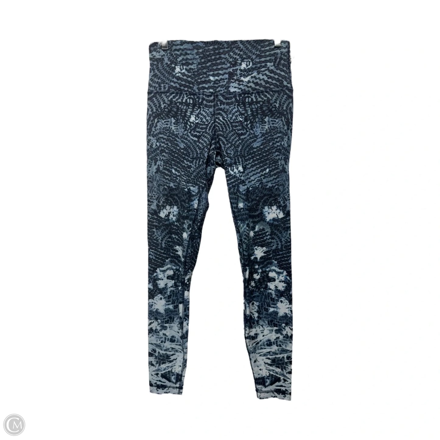 Athletic Leggings By Lululemon In Blue, Size: 8