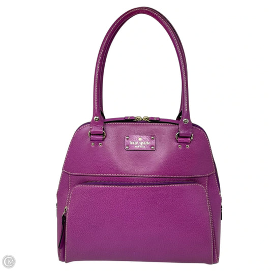 Maeda Wellesley Shoulder Bag Designer By Kate Spade In Windsor Purple, Size: Medium