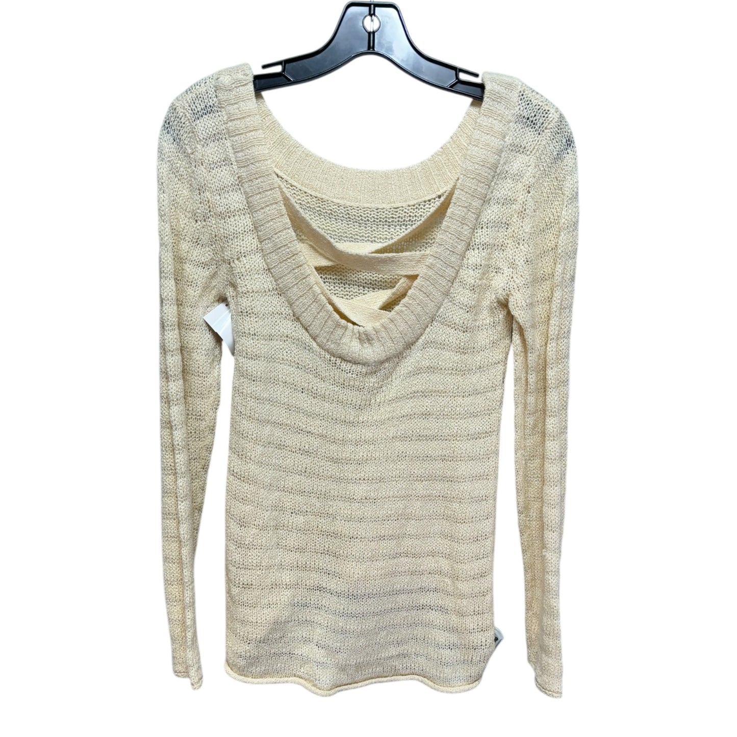 Cross Back Sweater By Altard State In Cream, Size: S