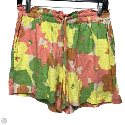 Linen Blend Shorts By Sanctuary In Multi-colored, Size: S