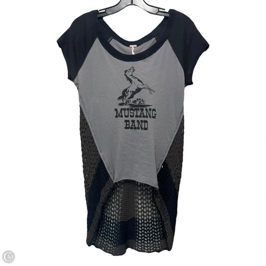 Mustang Band Crochet Festival Tee By Free People In Multi-colored, Size: S